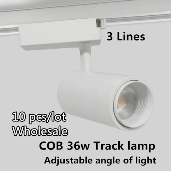 36w Modern Zoom led track lights rail mounted cob spotlights black adjustable focus ceiling spot light spotlight 10ps/lot DHL
36w Modern Zoom led track lights rail mounted cob spotlights black adjustable focus ceiling spot light spotlight 10ps/lot DHL