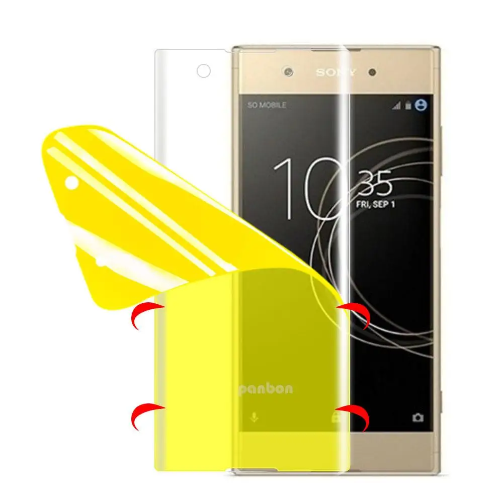 7D защитная пленка NanoEdge для Sony Xperia XA/XA1/XA2 Plus/Ultra XA3 X экрана | Мобильные телефоны и
