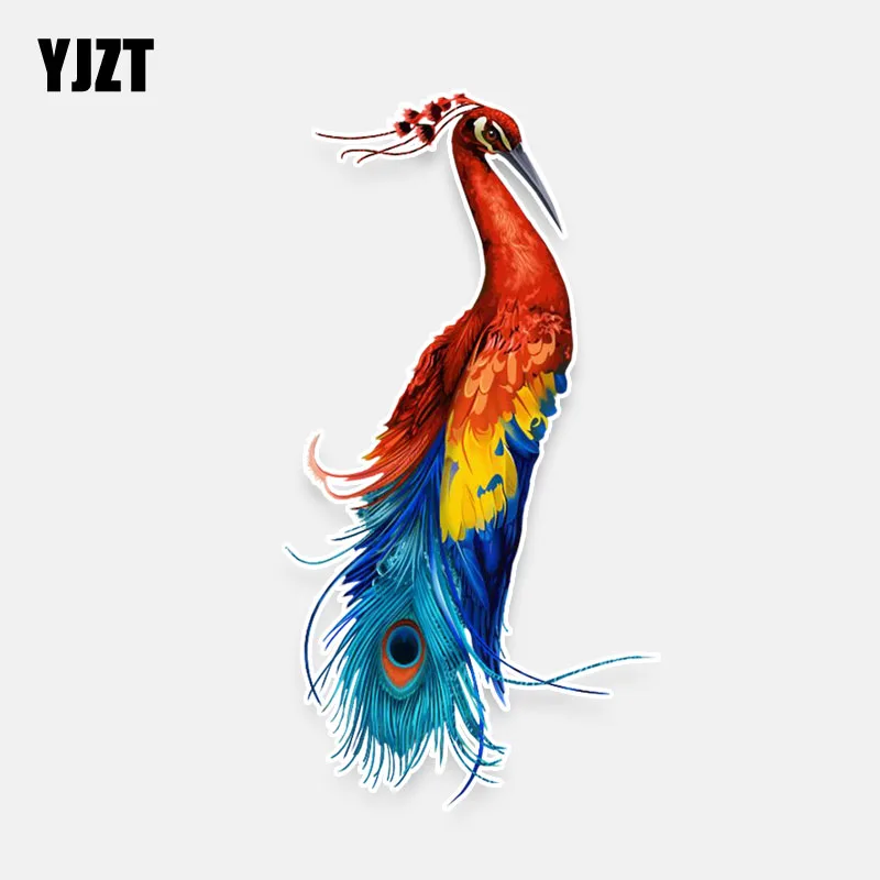 YJZT 8.1*16.1CM Peacock Colored Feather Decor Car Sticker High Quality Personalized 11A0051
YJZT 8.1*16.1CM Peacock Colored Feather Decor Car Sticker High Quality Personalized 11A0051