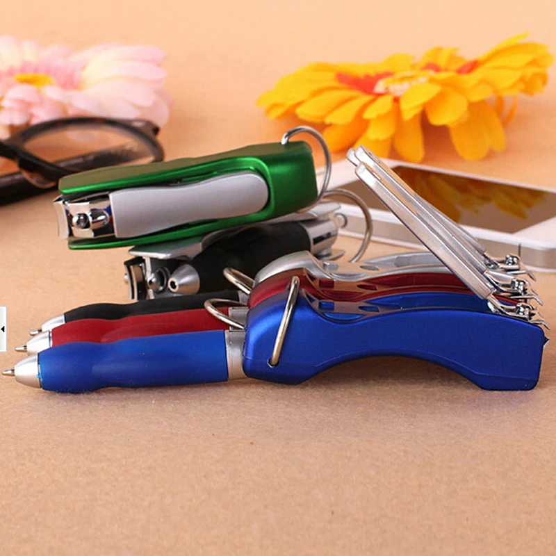 5 pcs/lot Ballpoint Pen Stationery Nail Clipper Multifunctional Folding Pens Key Ring Writing Pen Kid Friend Gifts Papelaria
5 pcs/lot Ballpoint Pen Stationery Nail Clipper Multifunctional Folding Pens Key Ring Writing Pen Kid Friend Gifts Papelaria