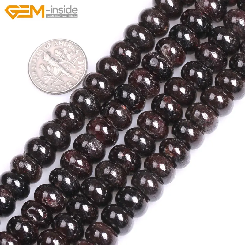 Gem-inside Natural Rondelle Smooth B Grade Red Garnet Stone Beads for Jewelry Making 15inches DIY Jewellery
Gem-inside Natural Rondelle Smooth B Grade Red Garnet Stone Beads for Jewelry Making 15inches DIY Jewellery