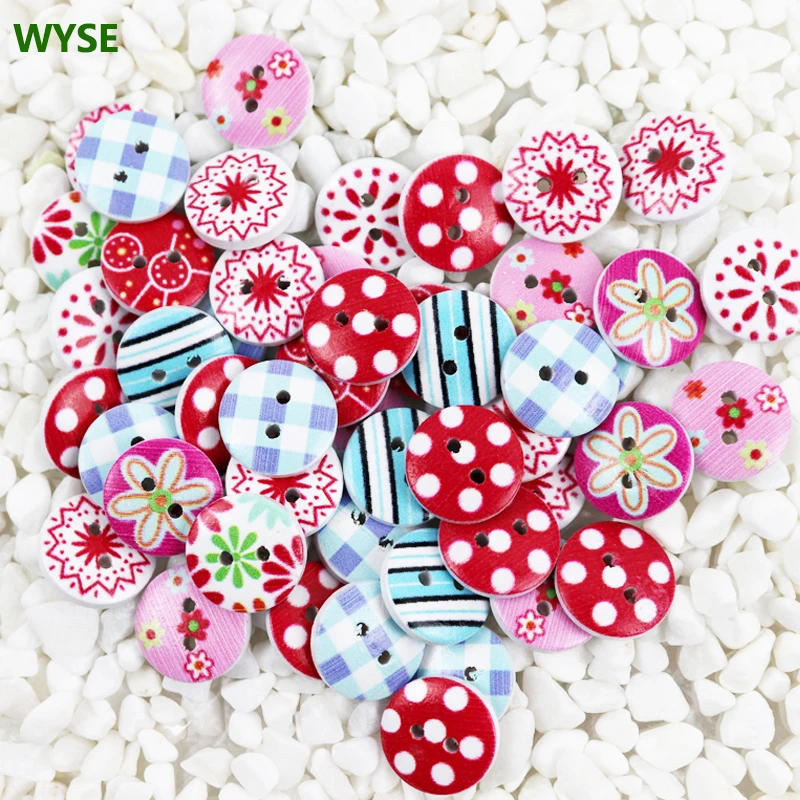Wooden Buttons Round Colorful baby Pink natural Wood button Flower Fashion clothes buttons for Clothing sewing Accessories
Wooden Buttons Round Colorful baby Pink natural Wood button Flower Fashion clothes buttons for Clothing sewing Accessories
