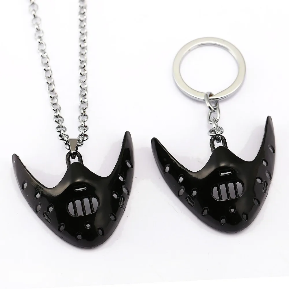 Movie The Silence of the Lambs 3D Mask Logo Gold 6cm Metal Keyring gift key chain ring holder for car souvenirs
Movie The Silence of the Lambs 3D Mask Logo Gold 6cm Metal Keyring gift key chain ring holder for car souvenirs
