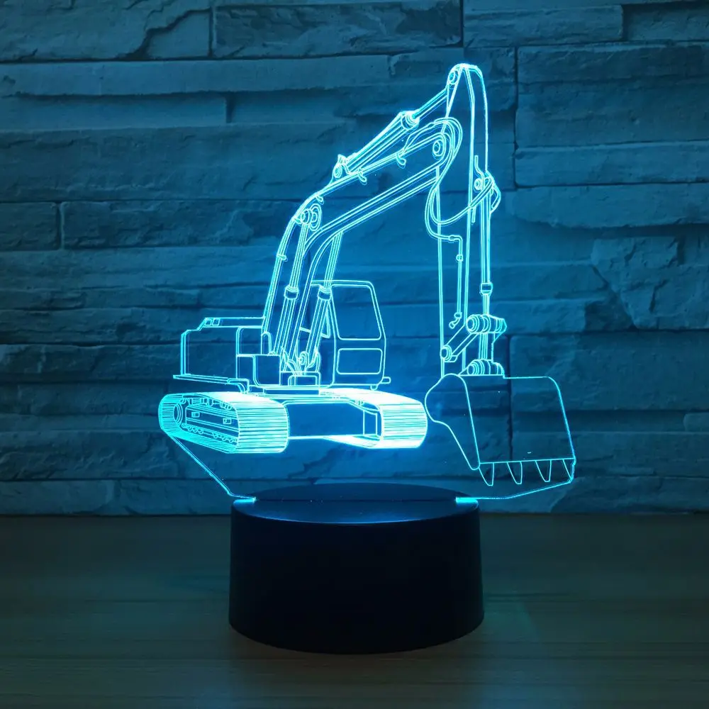 Экскаватор 3D светодиодные ночные светильники 7 цветов автомобильная лампа для детей сенсорный USB стол Lampara детский спальный ночник дистанци...
Экскаватор 3D светодиодные ночные светильники 7 цветов автомобильная лампа для детей сенсорный USB стол Lampara детский спальный ночник дистанци...