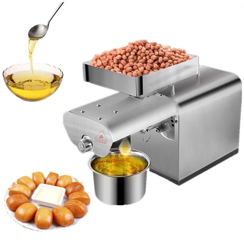Mini household stainless steel sunflower oil extractor vegetable seeds oil press machine
Mini household stainless steel sunflower oil extractor vegetable seeds oil press machine