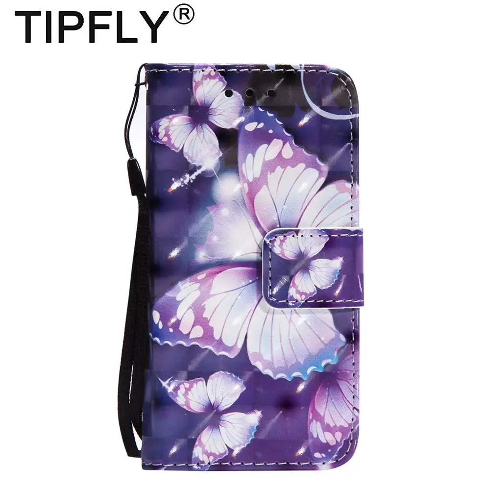Tipfly для iphone 5S SE стенд Чехлы бумажники Мода Флип кожаный чехол iPhone 5 полное