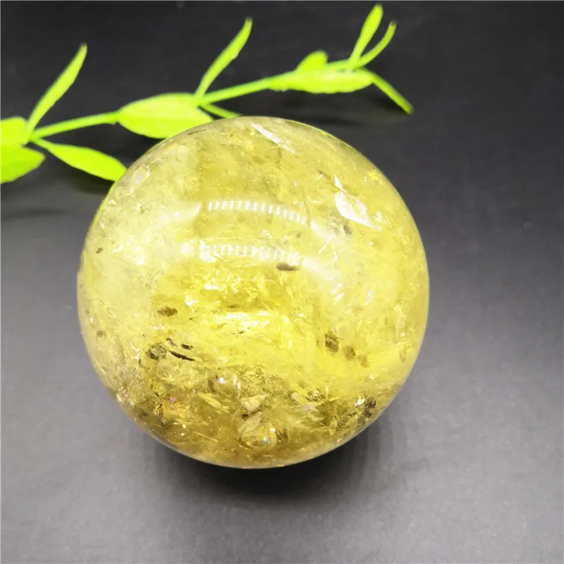 Aaaa Natural Asian Quartz Yellow Ball Crystal Citrine Ball Sphere Fashion Table Decor Good Luck Healing Ball 245g
Aaaa Natural Asian Quartz Yellow Ball Crystal Citrine Ball Sphere Fashion Table Decor Good Luck Healing Ball 245g
