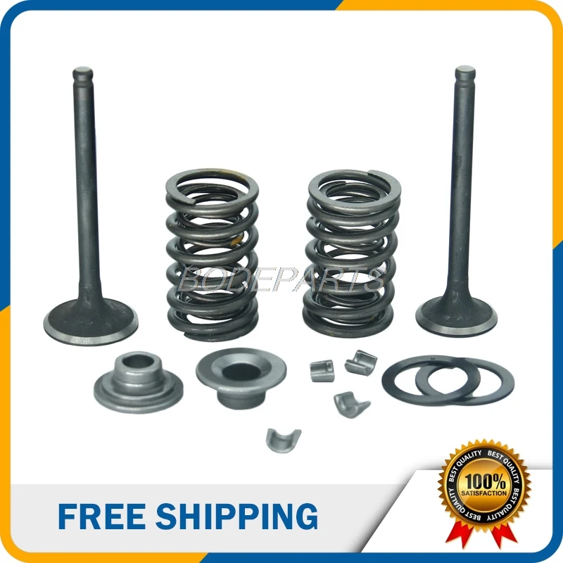 110cc Valves With Spring Pedestal Lock Clip For Most 110cc Off-road Dirt Pit Automatic Clutch Motorcycle Engine Free Shipping
110cc Valves With Spring Pedestal Lock Clip For Most 110cc Off-road Dirt Pit Automatic Clutch Motorcycle Engine Free Shipping
