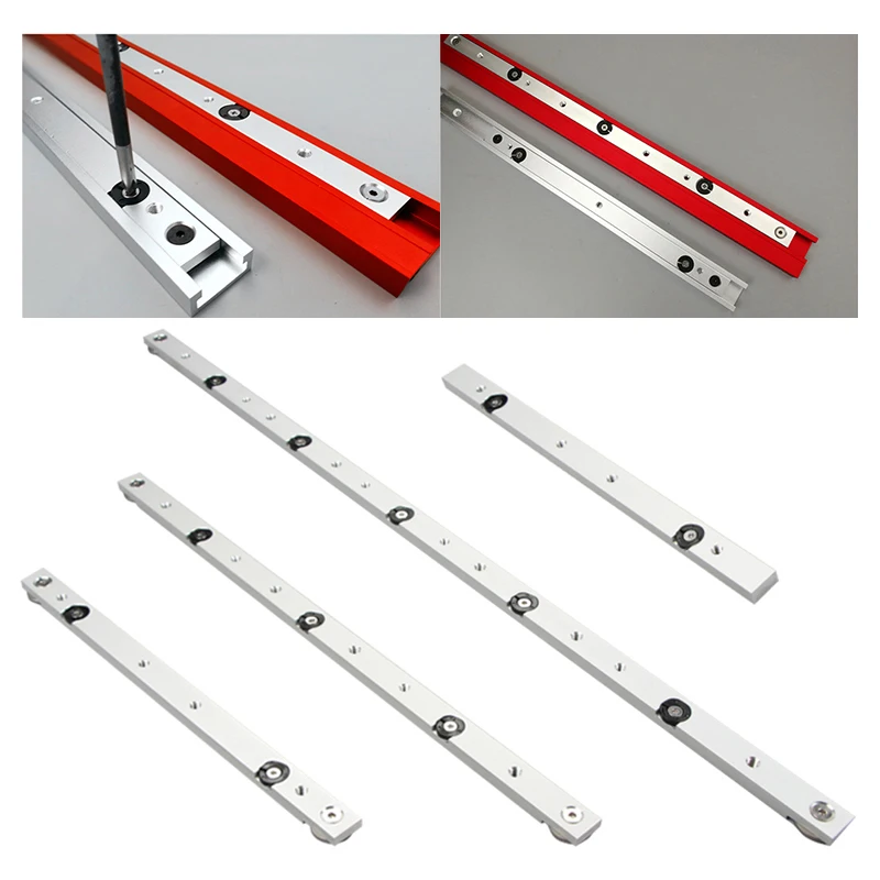 300/450/650/880mm Aluminium alloy T-tracks Slot Miter Bar Slider Table Saw Miter Gauge Rod Woodworking Tools DIY
300/450/650/880mm Aluminium alloy T-tracks Slot Miter Bar Slider Table Saw Miter Gauge Rod Woodworking Tools DIY