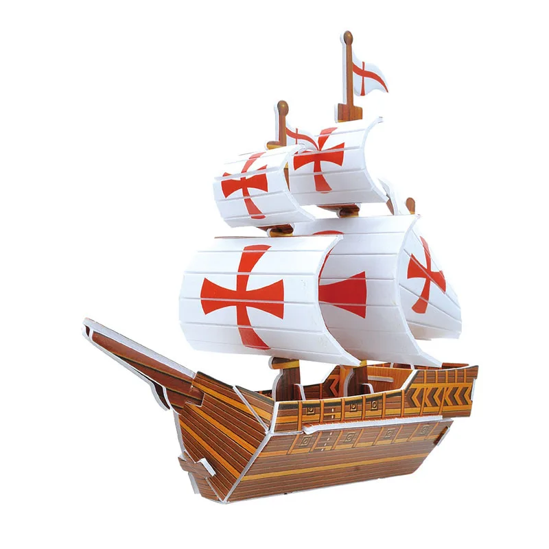 3D DIY simulation of ship warship manual paper model of children's birthday gift Teddy
3D DIY simulation of ship warship manual paper model of children's birthday gift Teddy