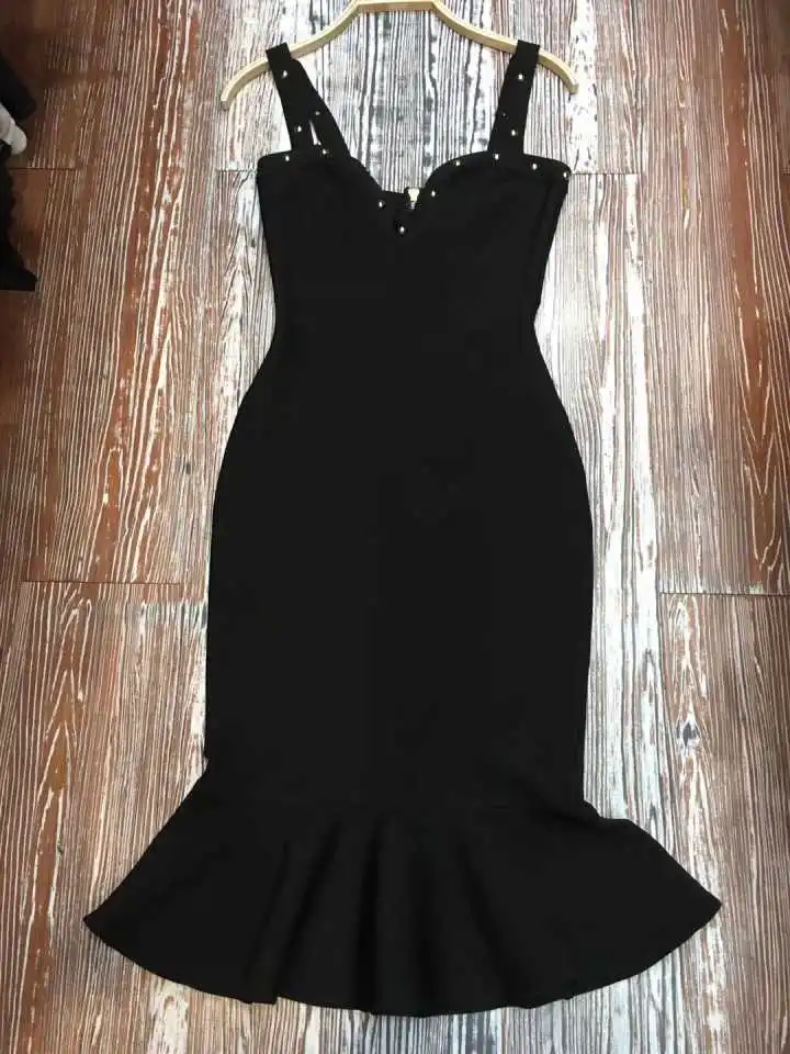 2019 New Women elegance black V-Neck Spaghetti Strap high quality Vestidos Celebrity evening party bodycon bandage dresses
2019 New Women elegance black V-Neck Spaghetti Strap high quality Vestidos Celebrity evening party bodycon bandage dresses