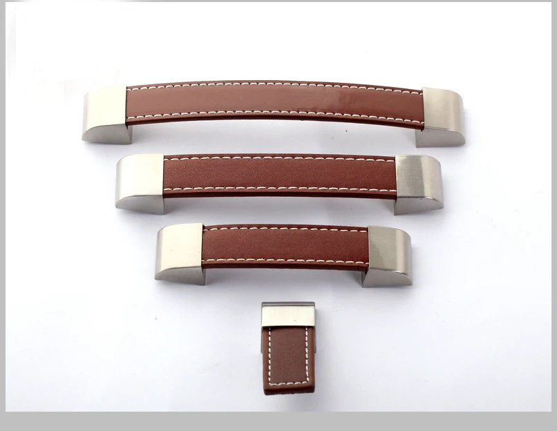 5PCS Brown Soft Leather Cupboard Door Handles & knob Kitchen Cabinet Wardrobe Drawer Pull Furniture Hardware
5PCS Brown Soft Leather Cupboard Door Handles & knob Kitchen Cabinet Wardrobe Drawer Pull Furniture Hardware