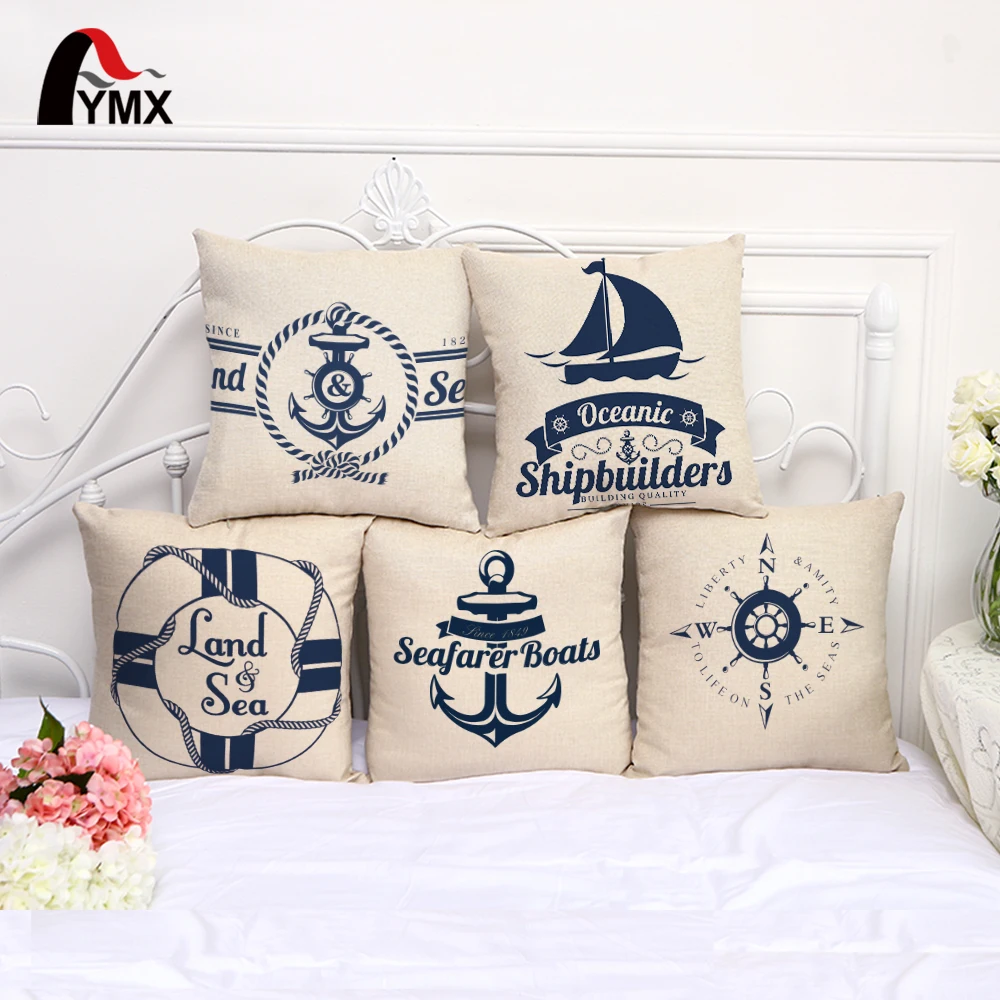 2017 New Sea Style Cushion Cover Cotton and Linen Creative Cushions Cover For Soft Home Decorative Pillow Cases capa almofada
2017 New Sea Style Cushion Cover Cotton and Linen Creative Cushions Cover For Soft Home Decorative Pillow Cases capa almofada