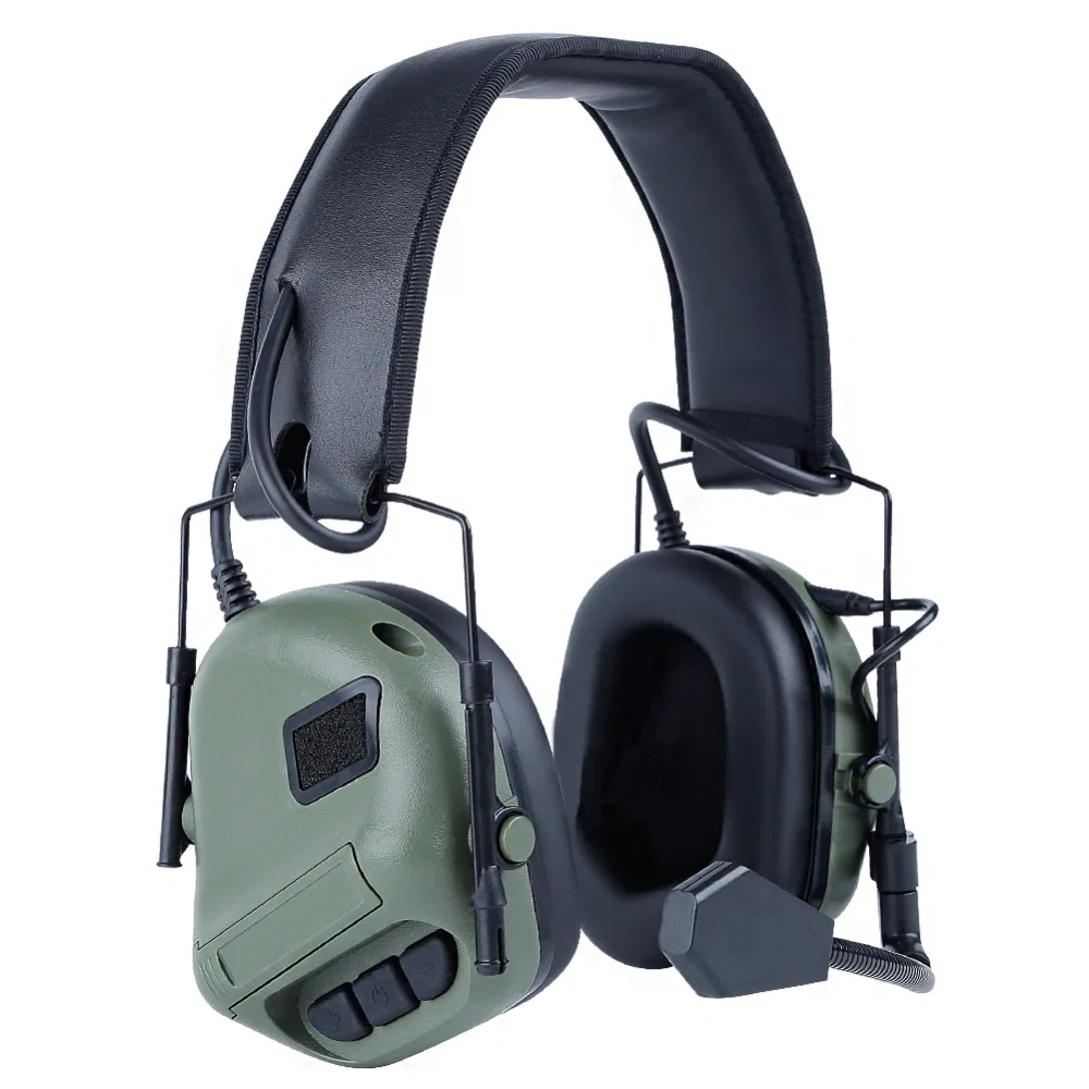 Military Shooting Headset 3 Headset Headphones Airsoft Earphone hunting Colors Tactical Ear Hunting Protection
Military Shooting Headset 3 Headset Headphones Airsoft Earphone hunting Colors Tactical Ear Hunting Protection