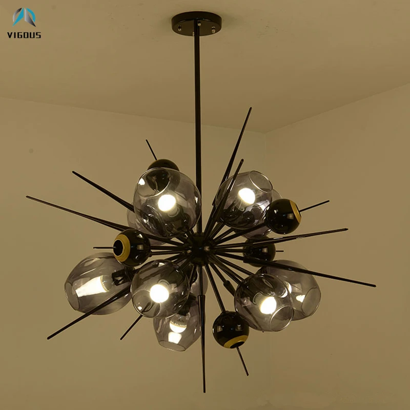 Post Modern Luminarias E27 Led Chandelier 10 Light D90cm Glass Shades Lustre Pendant Chandelier Lamp Indoor Lighting Fixtures
Post Modern Luminarias E27 Led Chandelier 10 Light D90cm Glass Shades Lustre Pendant Chandelier Lamp Indoor Lighting Fixtures