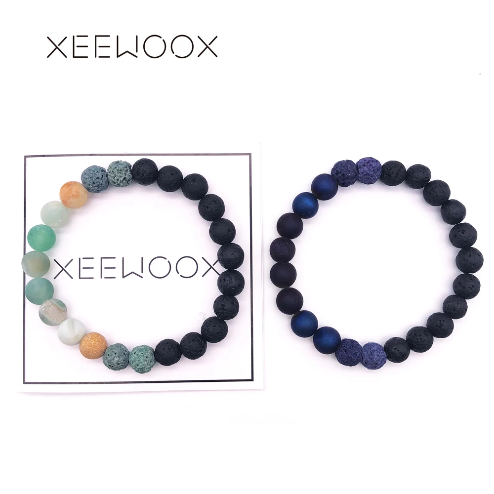 Lava bead Bracelet Essential Oils Diffuser Bracelet Beads Charm Gift Natural Stone Bracelet For Women 2019 New Custom Bracelet
Lava bead Bracelet Essential Oils Diffuser Bracelet Beads Charm Gift Natural Stone Bracelet For Women 2019 New Custom Bracelet