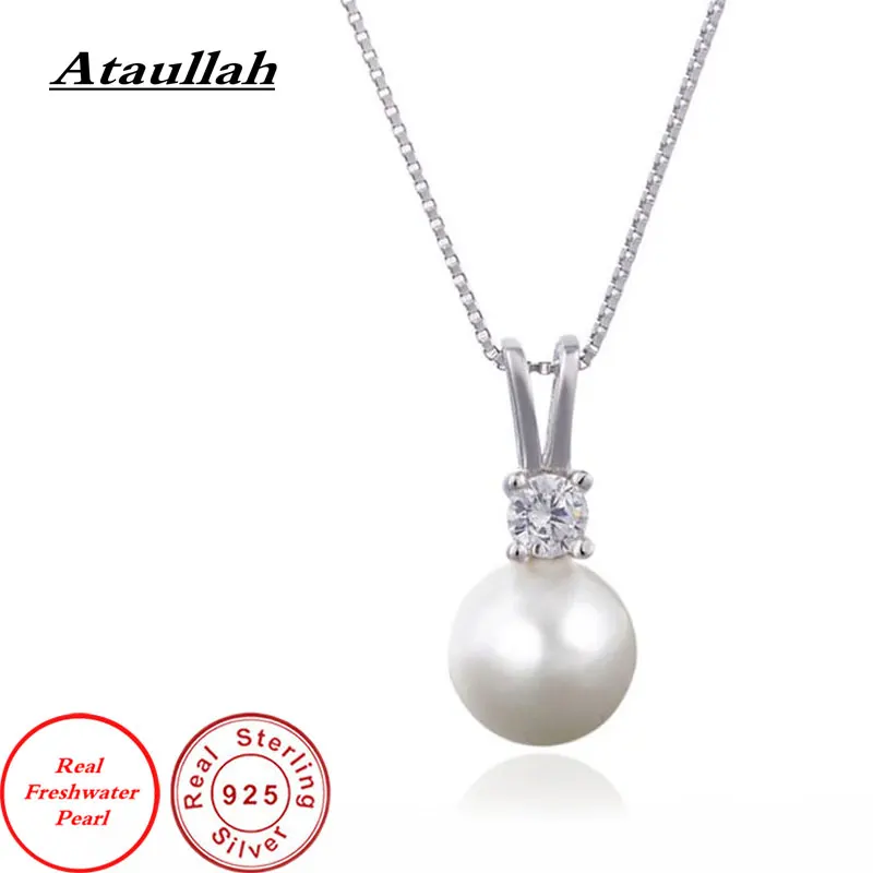 Ataullah Real Natural Freshwater Pearl Pendant Necklace Silver 925 Jewelry Luxury Qualities for Woman DIY Necklaces PW001
Ataullah Real Natural Freshwater Pearl Pendant Necklace Silver 925 Jewelry Luxury Qualities for Woman DIY Necklaces PW001