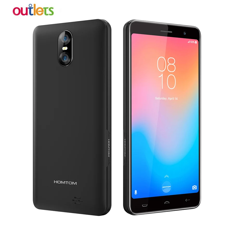2019 Новый HOMTOM C13 5 0 дюймов 18:9 FHD Смартфон Android GO MT6580M четырехъядерный 1 ГБ ОЗУ 8 Гб ПЗУ