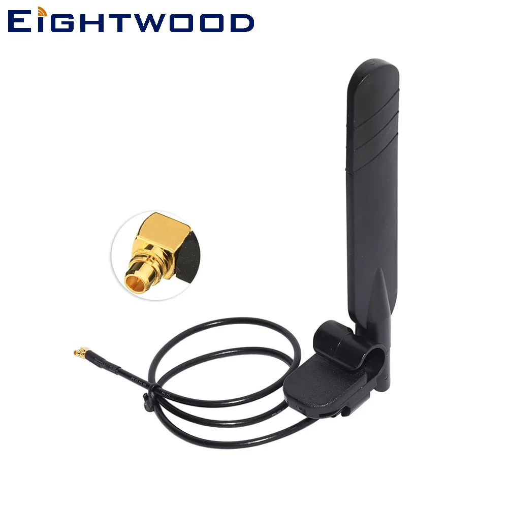 Eightwood 2300 2700 МГц 5 дБи 4G/LTE Антенна резиновая утка с MMCX штекером прямоугольный