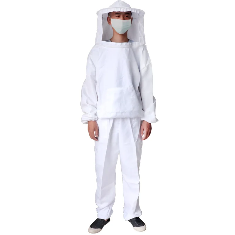 Beekeeping Clothing Protective Bee Suit Full Body With Black Veil Hat Bee Insect Feeding Supplies Beekeeping Tools
Beekeeping Clothing Protective Bee Suit Full Body With Black Veil Hat Bee Insect Feeding Supplies Beekeeping Tools