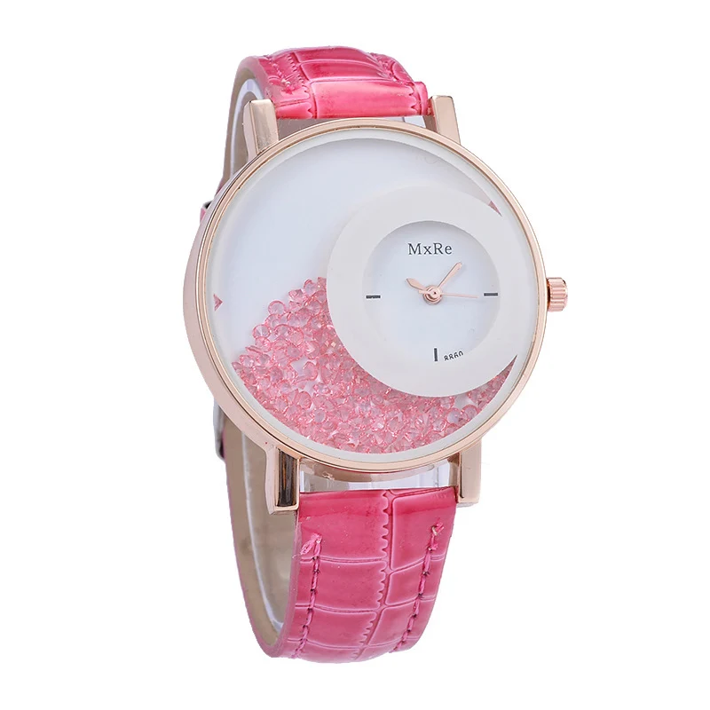 TIke Toker New Fashion Leather Strap Women Rhinestone Wrist Watches Casual Women Dress Watches Crystal Solid Color Hot
TIke Toker New Fashion Leather Strap Women Rhinestone Wrist Watches Casual Women Dress Watches Crystal Solid Color Hot
