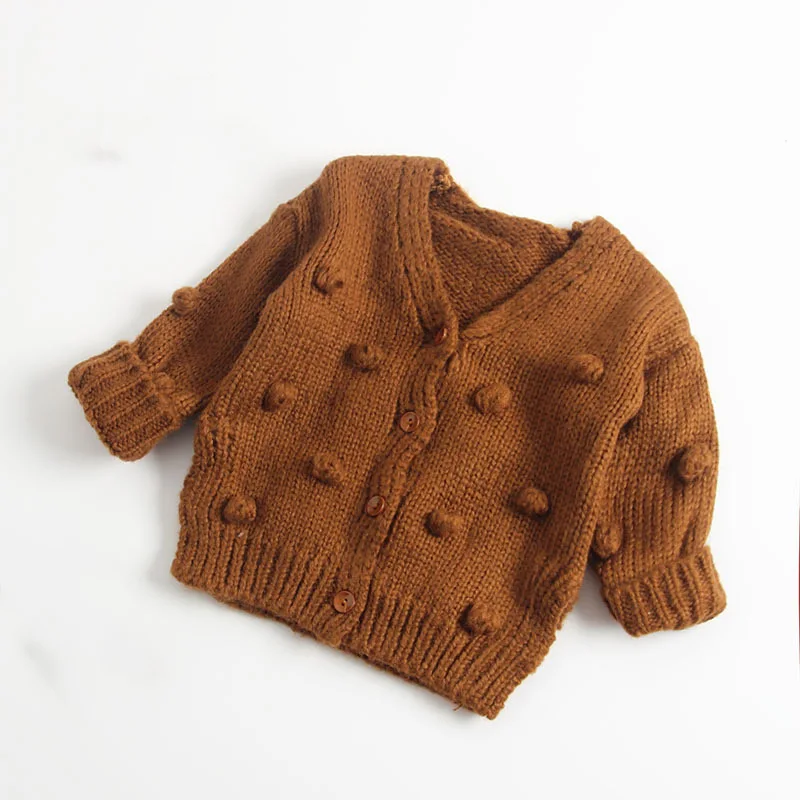Ball Design Baby Coat Boys Girls Long Sleeve Knitting Jackets Infant Kids Tops Autumn Winter Baby Outwear Clothing
Ball Design Baby Coat Boys Girls Long Sleeve Knitting Jackets Infant Kids Tops Autumn Winter Baby Outwear Clothing