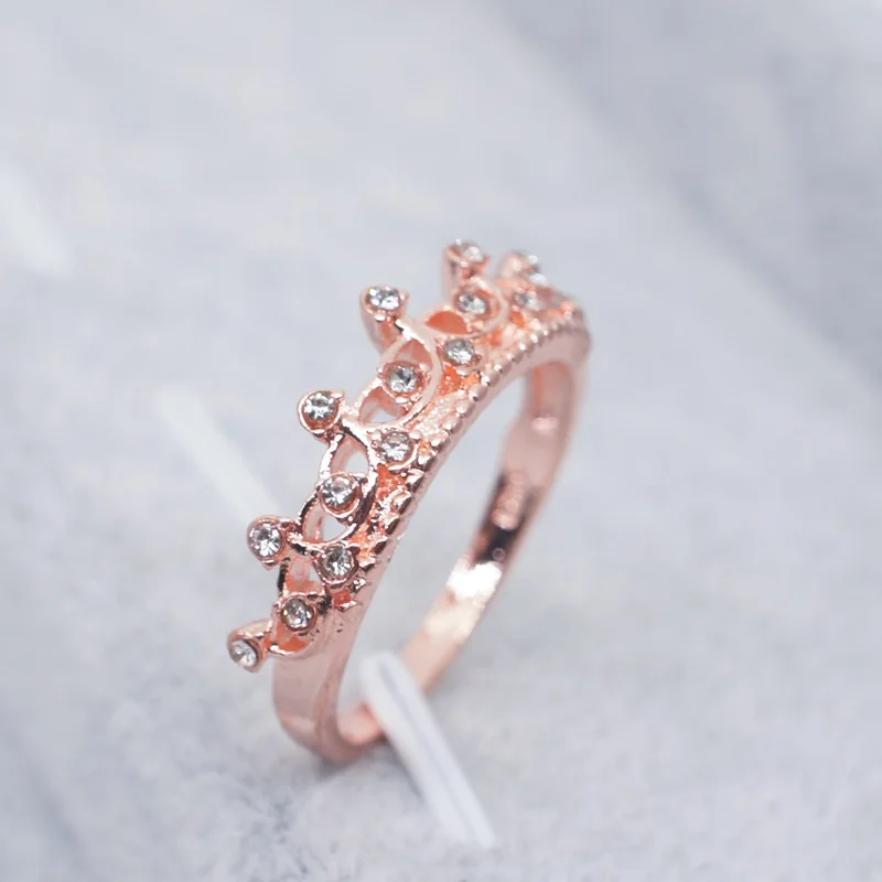 OMHXZJ Wholesale European Fashion Woman Girl Party Wedding Gift Crown White AAA Zircon 18KT White Gold Rose Gold Ring RR467
OMHXZJ Wholesale European Fashion Woman Girl Party Wedding Gift Crown White AAA Zircon 18KT White Gold Rose Gold Ring RR467