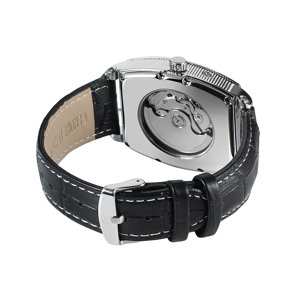 New Forsining Casual Men's Tonneau Day PU Leather Watches Relogio Masculino Wristwatch Gift Box Free Ship
New Forsining Casual Men's Tonneau Day PU Leather Watches Relogio Masculino Wristwatch Gift Box Free Ship