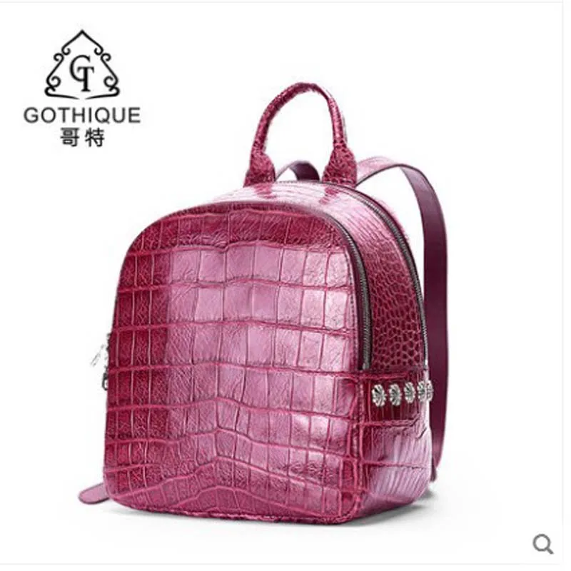 gete 2019 Imported crocodile leather backpack for women bay crocodile belly personalized backpack crocodile leather bag for lady
gete 2019 Imported crocodile leather backpack for women bay crocodile belly personalized backpack crocodile leather bag for lady