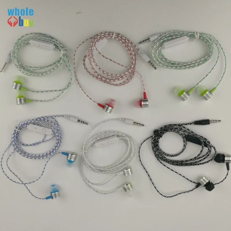 100pcs/lot Colorful Cobwebbing Reticulate Fine Lines Earphone with Mic Metal Head Earpiece Noise Canceling for Cellphone Tablet
100pcs/lot Colorful Cobwebbing Reticulate Fine Lines Earphone with Mic Metal Head Earpiece Noise Canceling for Cellphone Tablet