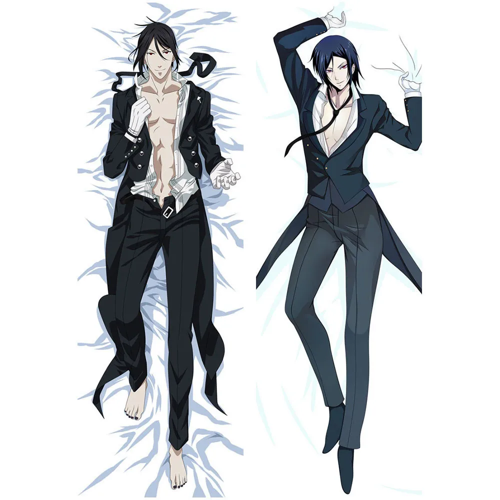 Japanese Anime Black Butler Hugging Pillow Cover Case Pillowcase Decorative Pillows Male 2Way 50*160cm
Japanese Anime Black Butler Hugging Pillow Cover Case Pillowcase Decorative Pillows Male 2Way 50*160cm