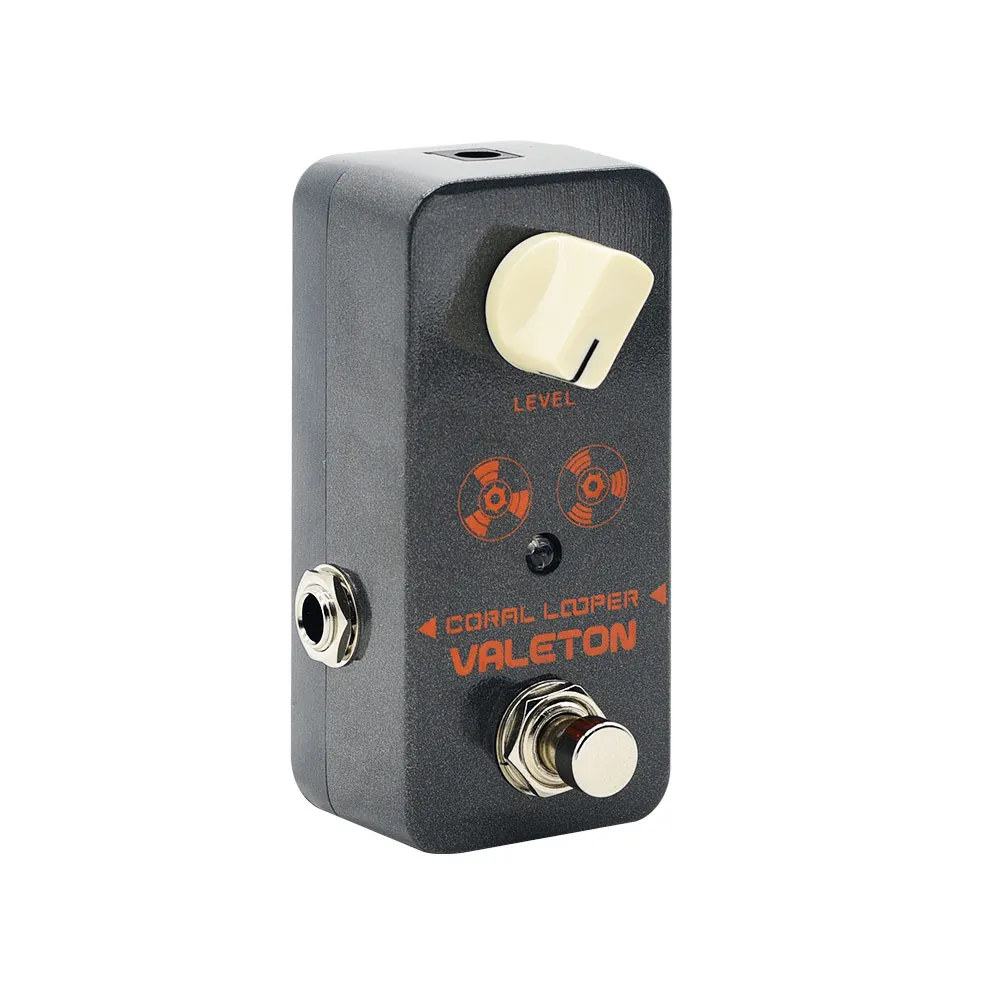 Valeton Coral Series Looper бас гитара педаль эффектов неограниченное количество
