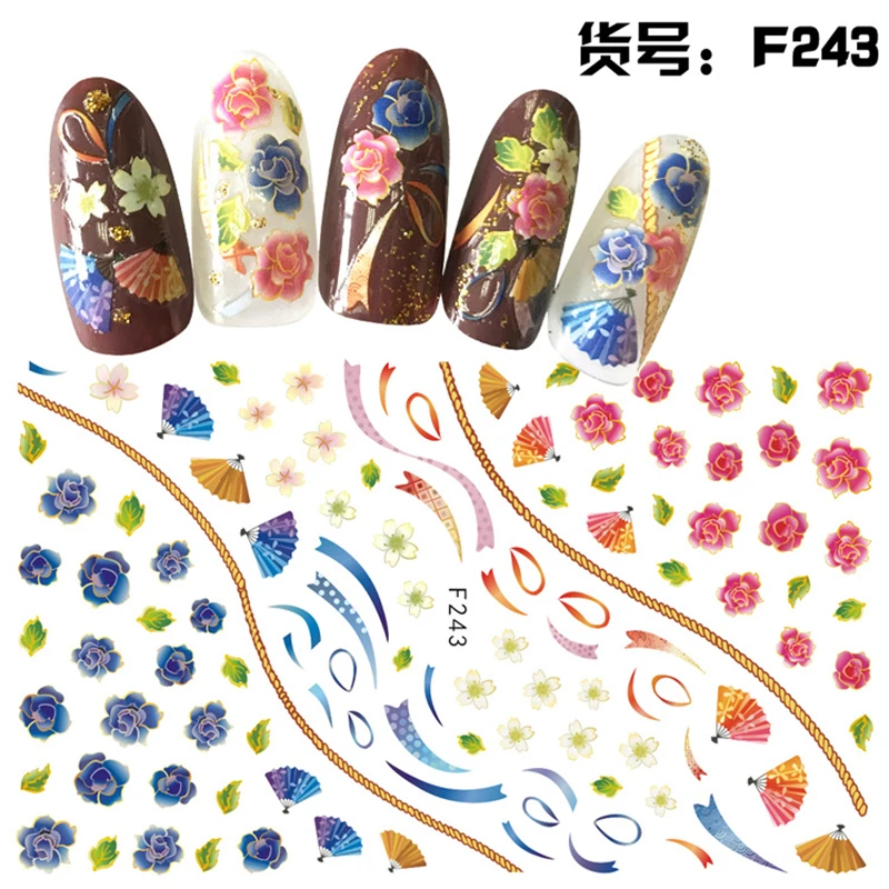 10 sheets mixed designs beauty adhesive manicure decals Nail Art decorations Stickers nail supplies tool accessories F241-250
10 sheets mixed designs beauty adhesive manicure decals Nail Art decorations Stickers nail supplies tool accessories F241-250