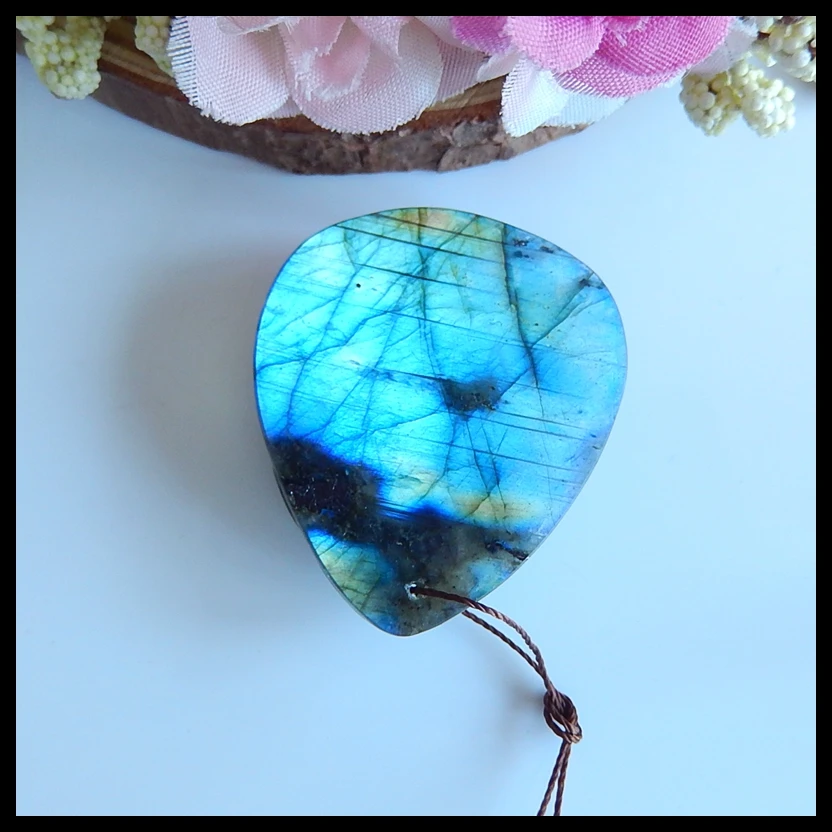 Natural Carved Flower Labradorite Pendant Bead,Semi-perious Stone,Fashion Jewelry,Hot Selling,40x35x11mm,22.4g
Natural Carved Flower Labradorite Pendant Bead,Semi-perious Stone,Fashion Jewelry,Hot Selling,40x35x11mm,22.4g