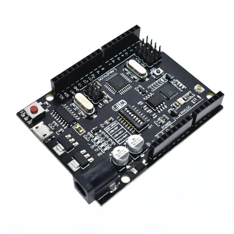 UNO R3 + WiFi ATmega328P+ESP8266 (32Mb memory) USB-TTL CH340G For Arduino Uno NodeMCU WeMos ESP8266 One New Arrival
UNO R3 + WiFi ATmega328P+ESP8266 (32Mb memory) USB-TTL CH340G For Arduino Uno NodeMCU WeMos ESP8266 One New Arrival