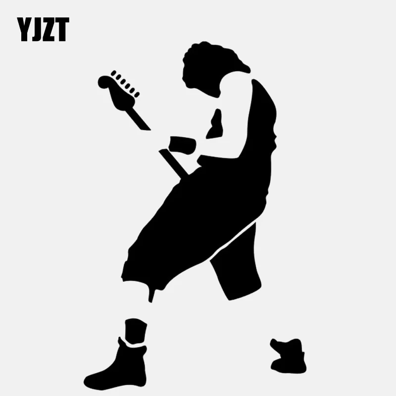 YJZT 10.2CM*16CM Lovely Guitarist Decal Rock Music Vinyl Motorcycle Black/Silver Car Sticker C22-0636
YJZT 10.2CM*16CM Lovely Guitarist Decal Rock Music Vinyl Motorcycle Black/Silver Car Sticker C22-0636