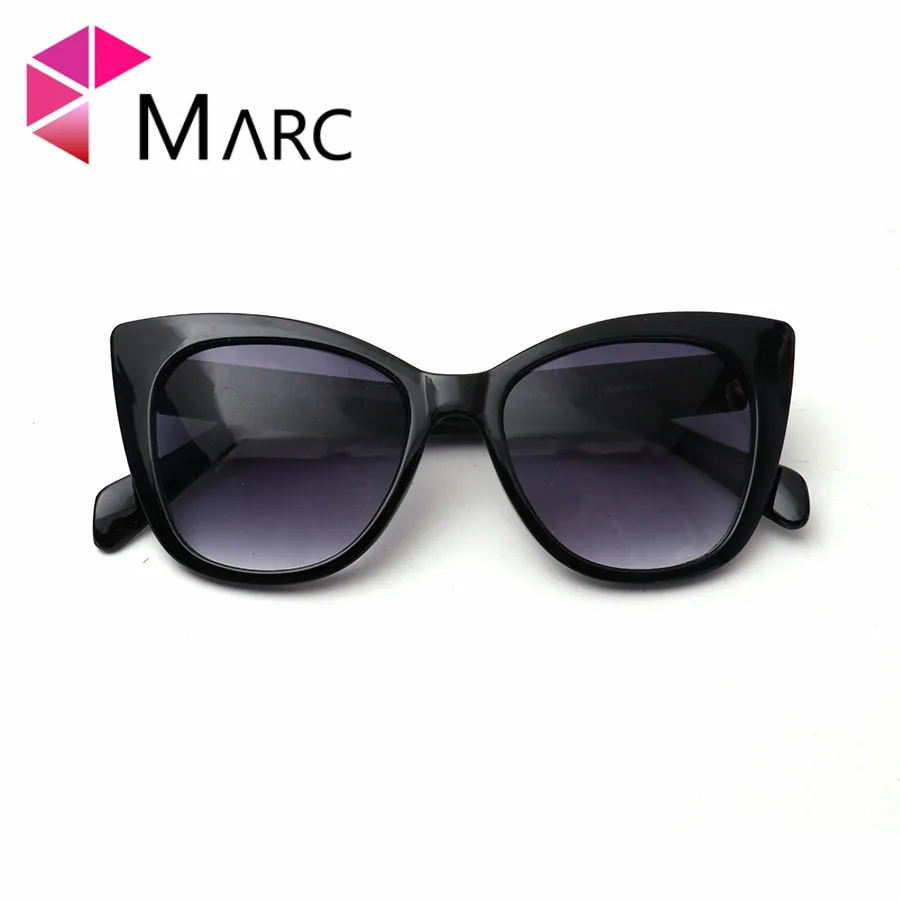 MARC 100% UV400 женские солнечные очки Oculos Очки градиент Gafas Sol классический Пластик