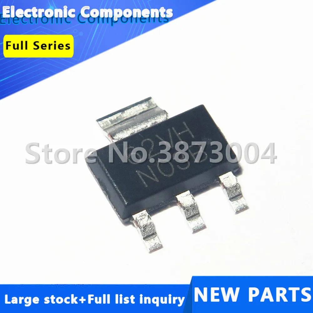 100pcs LM1117-ADJ Mark N03B 1A SOT-223 Electronic Components New and original IC Chips
100pcs LM1117-ADJ Mark N03B 1A SOT-223 Electronic Components New and original IC Chips