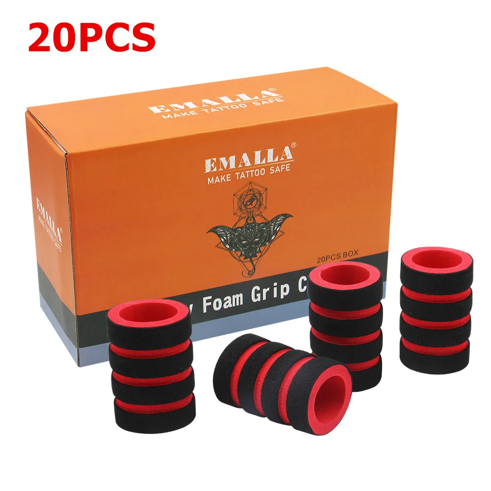 20pcs Disposable Sterilized Memory Foam Tattoo Grip Cover 22mm Packaged for Stainless Steel or Disposable Tattoo Tubes
20pcs Disposable Sterilized Memory Foam Tattoo Grip Cover 22mm Packaged for Stainless Steel or Disposable Tattoo Tubes