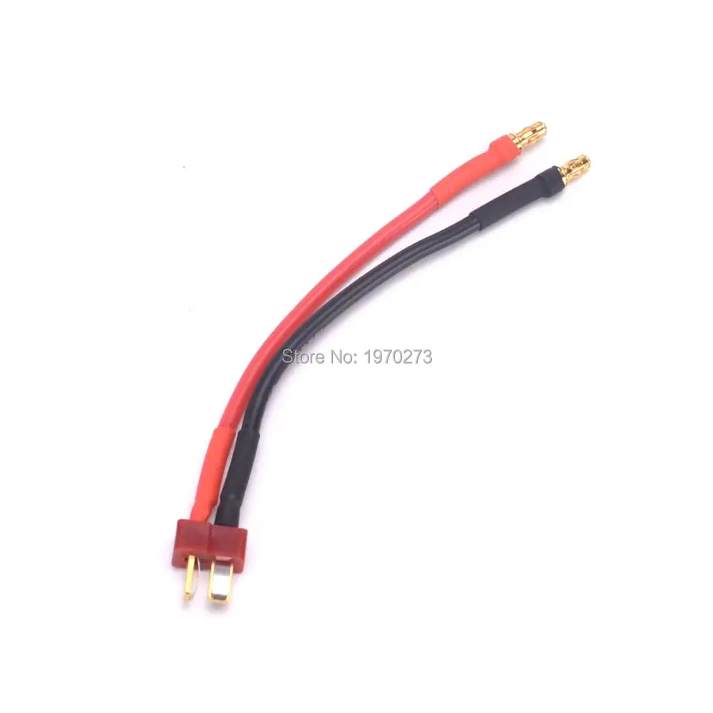1PCS T plug male To 3.5mm Banana plug with Housing 14AWG Soft Silicone Wire Switch Cable Connector for RC FPV Drone Quadcopter
1PCS T plug male To 3.5mm Banana plug with Housing 14AWG Soft Silicone Wire Switch Cable Connector for RC FPV Drone Quadcopter