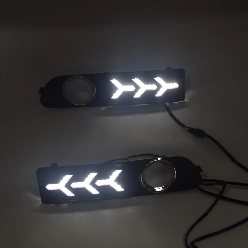 2 шт./пара QINYI автомобиль конкретных Светодиодный дневной светильник LED DRL с желтым сигналом поворота светильник Функция для Volvo S80 09-13
2 шт./пара QINYI автомобиль конкретных Светодиодный дневной светильник LED DRL с желтым сигналом поворота светильник Функция для Volvo S80 09-13