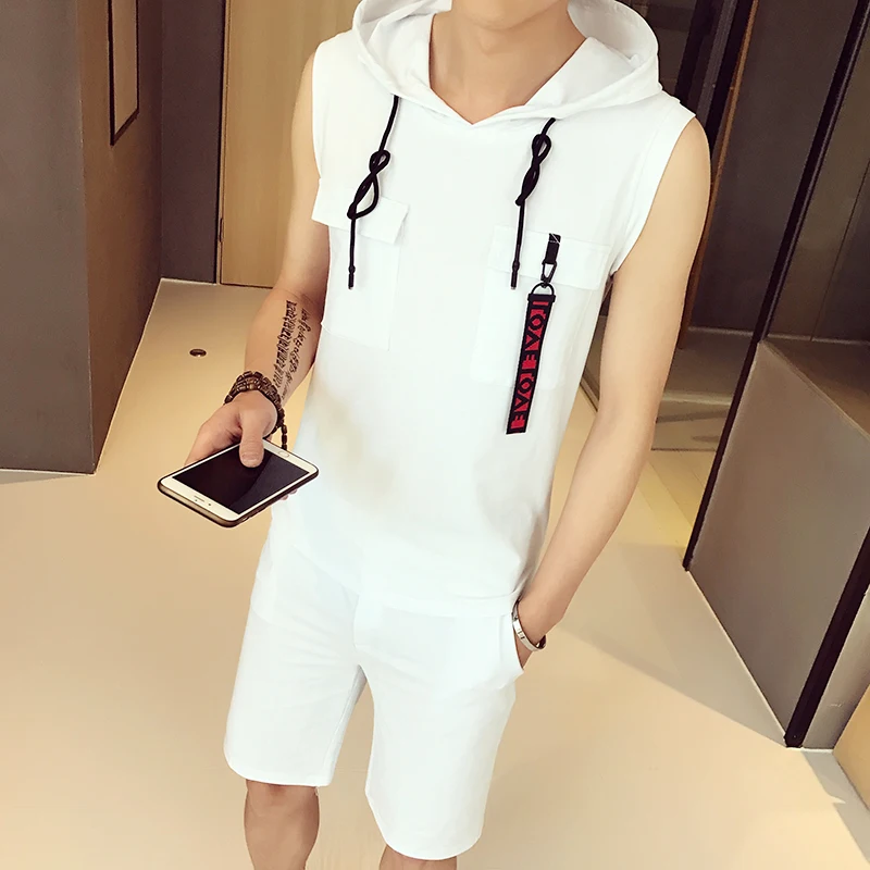 Rlyaeiz Brand New 2018 Casual Mens Sporting Suit Summer Two Piece Set Mens Tracksuit Sleeveless Vests + Shorts Male Sweat Suit
Rlyaeiz Brand New 2018 Casual Mens Sporting Suit Summer Two Piece Set Mens Tracksuit Sleeveless Vests + Shorts Male Sweat Suit