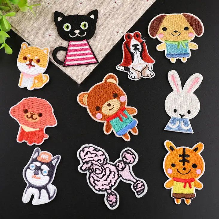 New arrival 10 pcs cute animals Embroidered patches iron on Jeans coat T-shirt bag shoe hat Motif emblem accessory diy
New arrival 10 pcs cute animals Embroidered patches iron on Jeans coat T-shirt bag shoe hat Motif emblem accessory diy