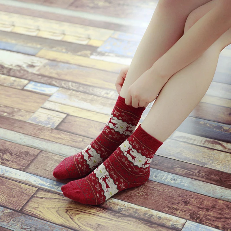 Women Deer Thickening Socks Spring Winter Casual Soft Warm Lady Rabbit Wool Socks Leisure Cartoon Sock Woman Hosiery 5 Colors
Women Deer Thickening Socks Spring Winter Casual Soft Warm Lady Rabbit Wool Socks Leisure Cartoon Sock Woman Hosiery 5 Colors