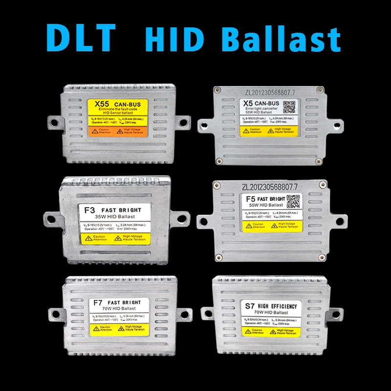SKYJOYCE 1 пара DLT HID балласт 12 В 24 в 35 Вт 55 70 быстрая яркость F3 F5 F7 S7 T5 X3 X5 X35 X55 Canbus
