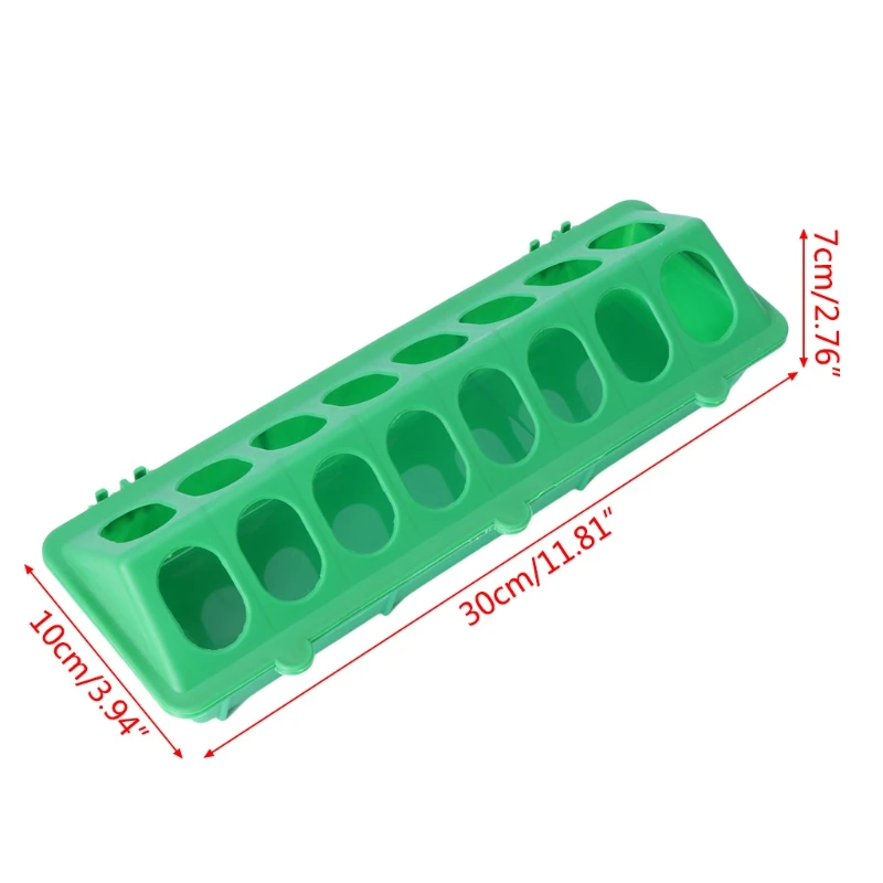 Plastic Flip-Top multiple hole Bird Poultry Trough Feeding Chicken Animal Farming Tool Case
Plastic Flip-Top multiple hole Bird Poultry Trough Feeding Chicken Animal Farming Tool Case