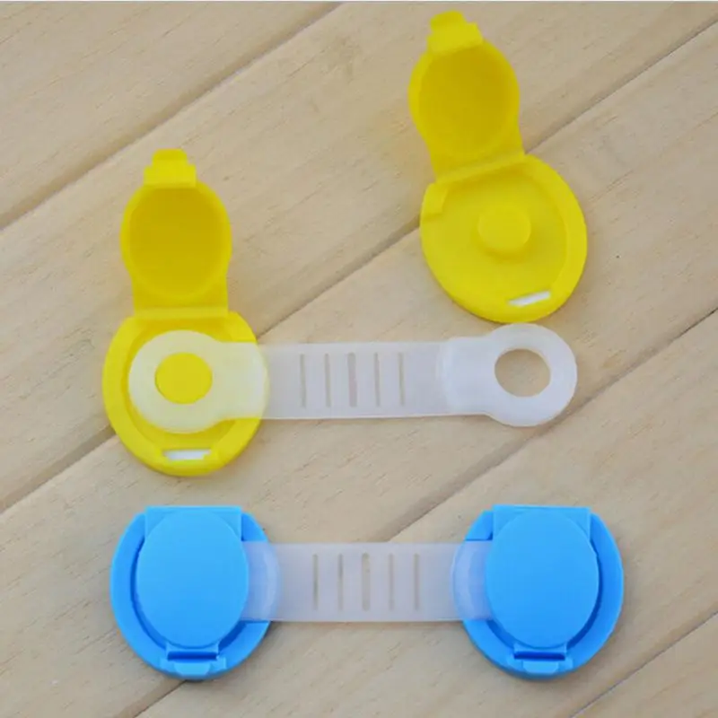 1Pcs Drawer Door Cabinet Cupboard Toilet Safety Locks Baby Kids Care Plastic Straps Infant Protection | Обустройство дома