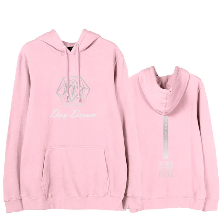 New arrival vixx concert live fantasia day dream printing fleece hoodie for kpop fans pullover sweatshirt
New arrival vixx concert live fantasia day dream printing fleece hoodie for kpop fans pullover sweatshirt