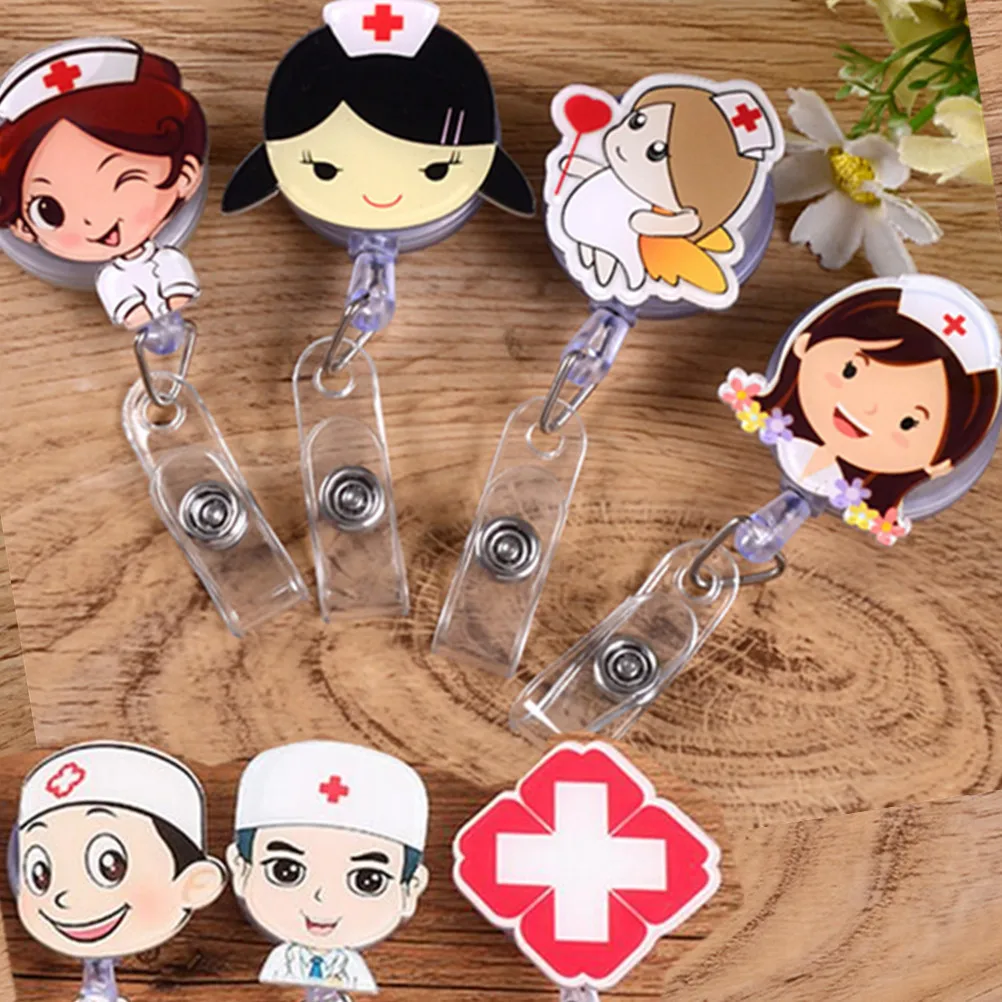1Pc ID Logo Lanyard / IC Card Badge Reel Holder Name Escolar Papelaria Gift Cartoon Hospital Nurse Badge Easy To Pull Buckle
1Pc ID Logo Lanyard / IC Card Badge Reel Holder Name Escolar Papelaria Gift Cartoon Hospital Nurse Badge Easy To Pull Buckle