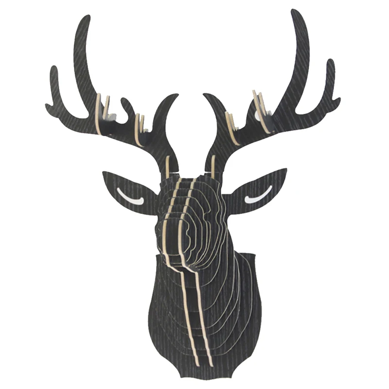 Nordic Wood Crafts DIY Deer Head Europe Characteristic House Decoration Miniature Animal Figurines for Home Decor
Nordic Wood Crafts DIY Deer Head Europe Characteristic House Decoration Miniature Animal Figurines for Home Decor